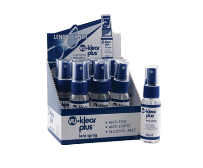 Picture of VisionSafe -VUKSPR12 - 30ml Lens Cleaning Spray - Box of 12 VU-KLEARPLUS LENS SPRAY